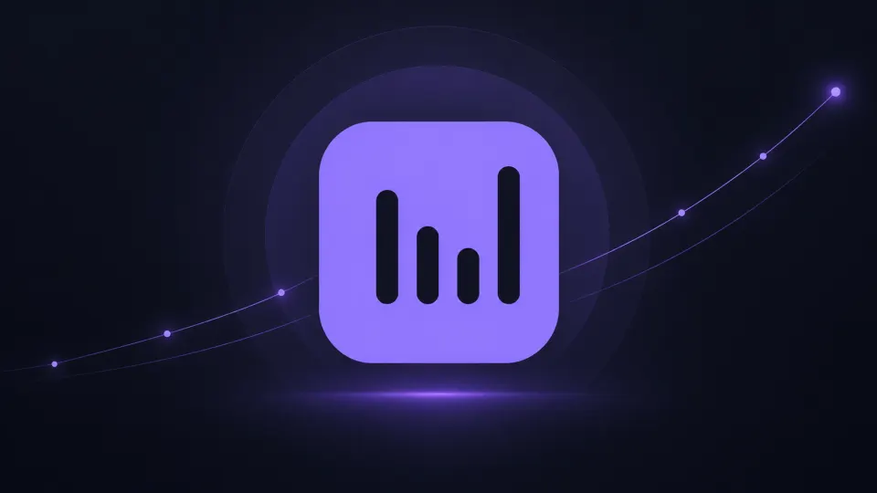 Purple IncrementalHub logo on a dark background with a rising progress line