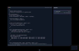 Yet Another Incremental Game (but this time about coding) — Screenshot 2