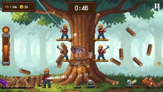 Timber Rush — Zrzut ekranu 1